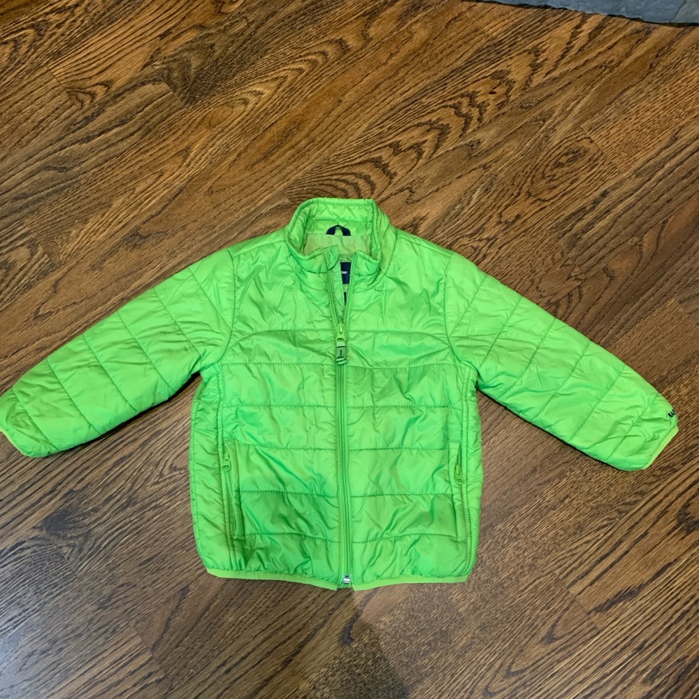 Baby Gap‎ green down jacket
